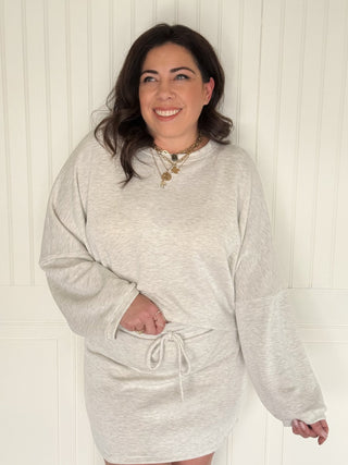 The Softwave Lounge Pullover, Ash Gray - 250 Activewear + Lounge - The Farmhouse