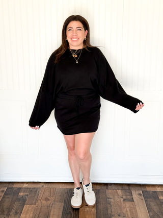 The Softwave Lounge Pullover, Black - 250 Activewear + Lounge - The Farmhouse