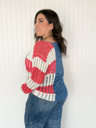 The Star - Spangled Breeze Cover Up - 110 Blouses - The Farmhouse