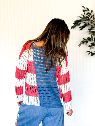 The Star - Spangled Breeze Cover Up - 110 Blouses - The Farmhouse