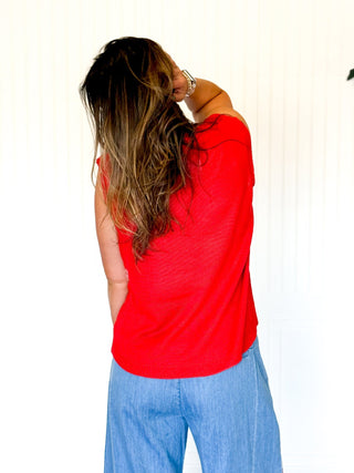 The Star - Spangled Shine Top - 110 Blouses - The Farmhouse