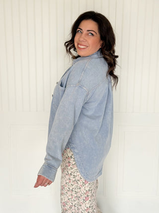 The Steelhaven Knit Shacket - 160 Outerwear - The Farmhouse