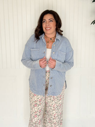 The Steelhaven Knit Shacket - 160 Outerwear - The Farmhouse