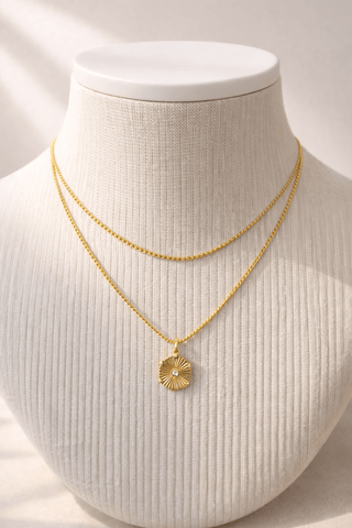 The Sunbeam Duo Necklace - 290 Jewelry - The Farmhouse