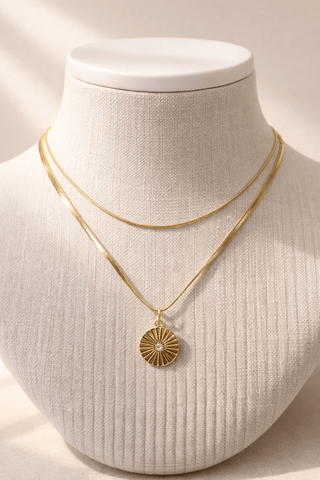 The Sunray Layered Set - 290 Jewelry - The Farmhouse
