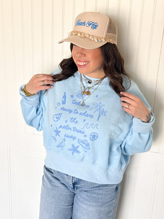 The Swaying Palms Dream Sweatshirt - 140 Sweatshirts + Sweaters - The Farmhouse