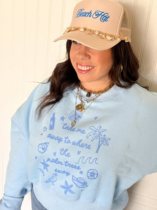The Swaying Palms Dream Sweatshirt - 140 Sweatshirts + Sweaters - The Farmhouse