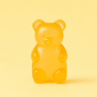 The Sweet Teddy Squishy Toy, Orange - 310 Kid's - The Farmhouse