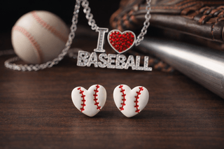 The Sweetheart Slugger Studs - 290 Jewelry - The Farmhouse
