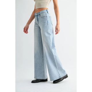 The Timeless Mid Rise Wide Leg - 210 Jeans - The Farmhouse
