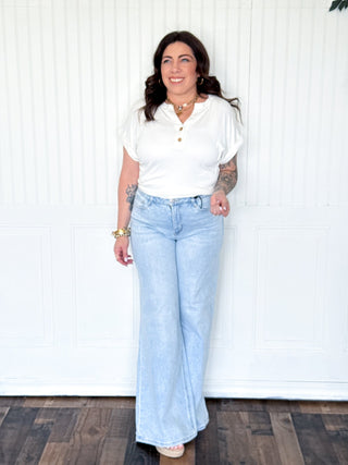 The Timeless Mid Rise Wide Leg - 210 Jeans - The Farmhouse