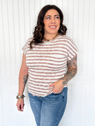 The Trailmark Stripe Pocket Sweater - 100 Casual Tops - The Farmhouse