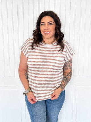 The Trailmark Stripe Pocket Sweater - 100 Casual Tops - The Farmhouse