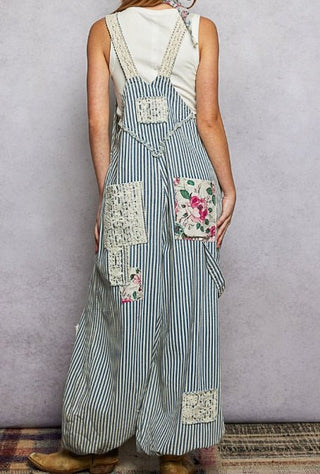 The Vintage Ticking Stripe Overalls - 180 One Piece Outfits - The Farmhouse