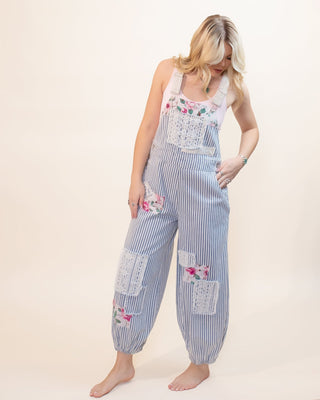 The Vintage Ticking Stripe Overalls - 180 One Piece Outfits - The Farmhouse