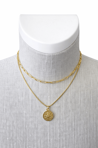 The Wanderer Coin Layer - 290 Jewelry - The Farmhouse