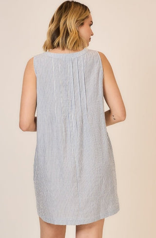 The Washed Blue Sunshine Dress - 110 Blouses - The Farmhouse