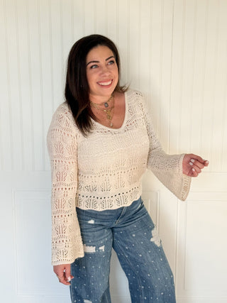 The Willow Crochet Top - 100 Casual Tops - The Farmhouse