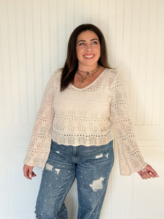 The Willow Crochet Top - 100 Casual Tops - The Farmhouse