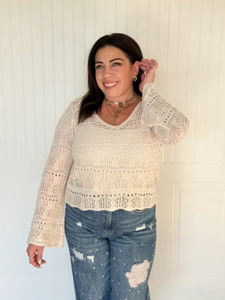 The Willow Crochet Top - 100 Casual Tops - The Farmhouse