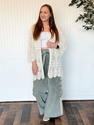 The Willow Stripe Cargo Pant - 240 Pants - The Farmhouse