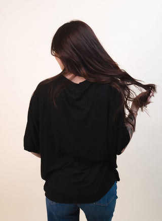 The Worn-In Comfort Tee, Black - 100 Casual Tops - The Farmhouse