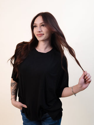 The Worn-In Comfort Tee, Black - 100 Casual Tops - The Farmhouse