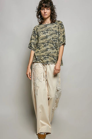 The Worn - In Comfort Tee, Camo - 100 Casual Tops - The Farmhouse
