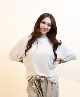 The Worn-In Comfort Tee, Cream - 100 Casual Tops - The Farmhouse