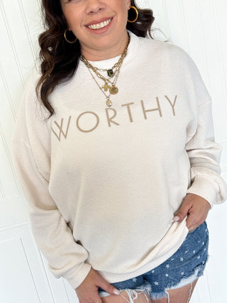 The Worthy Cozy Cloud Knit - 120 Graphic Tees - The Farmhouse