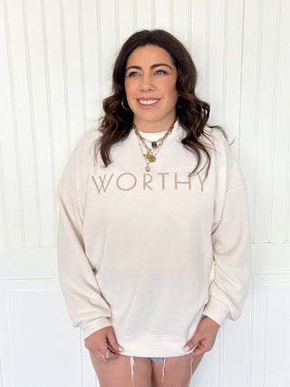 The Worthy Cozy Cloud Knit - 120 Graphic Tees - The Farmhouse