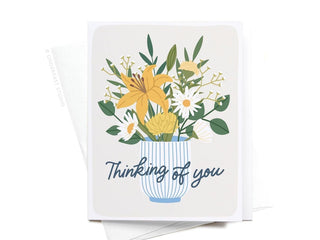 Thinking of You Flowers Greeting Card - 423 Stationery - The Farmhouse