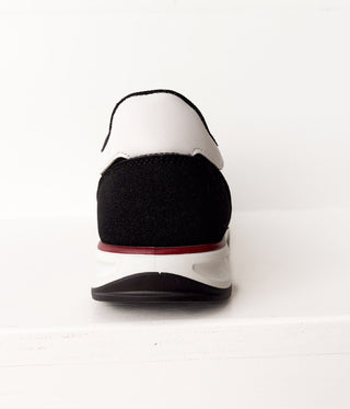 Tokyo Dual Stripe Sneakers in Black - 120 Sneakers - The Farmhouse