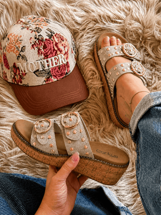 TOLD YOU SO - CREAM CRACKLE - 300 Footwear - The Farmhouse