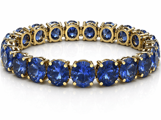 TOVA Croatia Bracelet, Sapphire Champagne - 290 Jewelry - The Farmhouse