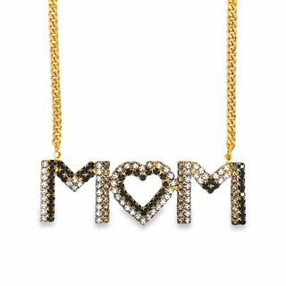 TOVA Mom Necklace, Black & White - 290 Jewelry - The Farmhouse