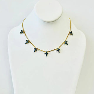 TOVA Multi Cross Necklace - 290 Jewelry - The Farmhouse