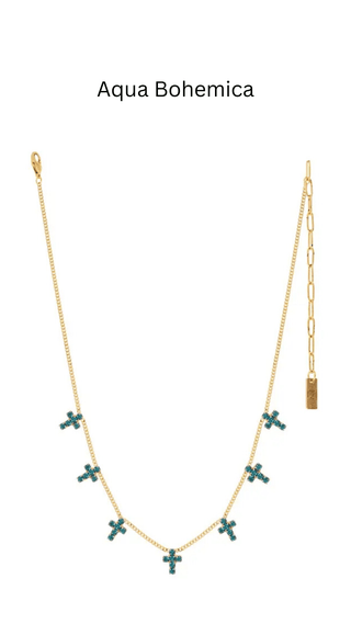 TOVA Multi Cross Necklace - 290 Jewelry - The Farmhouse