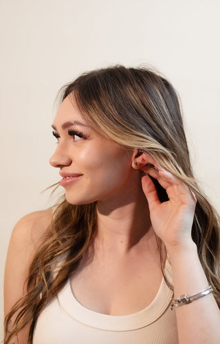 TOVA Oakland Studs, Topaz Glimmer - 290 Jewelry - The Farmhouse