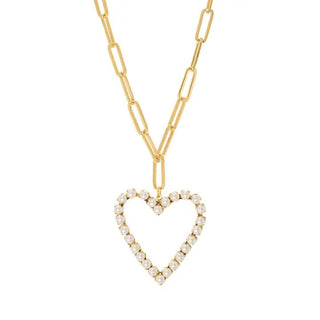 TOVA Pop Heart Necklace in Pearls - 290 Jewelry - The Farmhouse