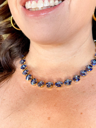 TOVA Sofia Necklace, Azuro - 290 Jewelry - The Farmhouse