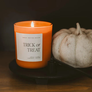 Trick or Treat 15 oz Soy Candle, Matte Jar - Halloween - 410 Candles & Scents - The Farmhouse
