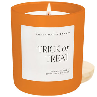 Trick or Treat 15 oz Soy Candle, Matte Jar - Halloween - 410 Candles & Scents - The Farmhouse