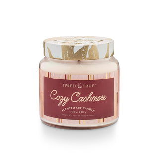 Tried & True Cozy Cashmere Large Jar Candle - The Farmhouse