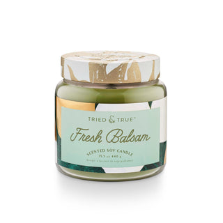 Tried & True Fresh Balsam Large Jar Candle - The Farmhouse