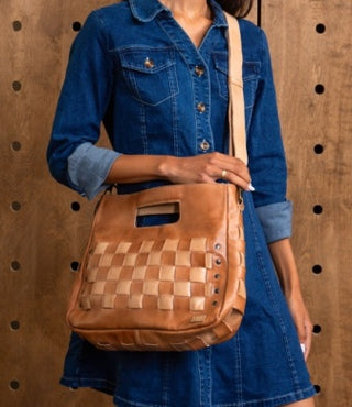 BEDSTU Orchid Bag, Tan Oats Rustic