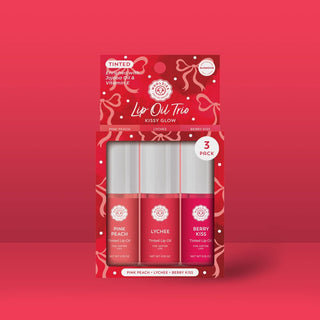 Valentine's Tinted Lip Oil Trio - Kissy Glow - 270 Beauty - The Farmhouse