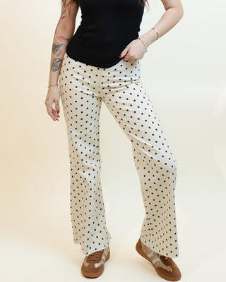 Vanilla Bean Polka Dot Pants - 240 Pants - The Farmhouse