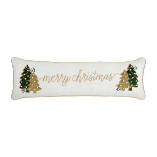 Velvet Tree Merry Christmas Pillow - The Farmhouse