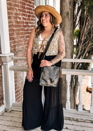 BedStuVenice Beach Bag, Black Rustic - 280 Bags - The Farmhouse